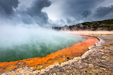 Geothermal Waterfall Photography Rotorua